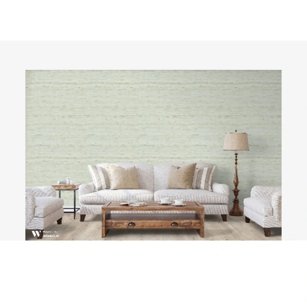 NWT THIBAUT Grasscloth Wallpaper T85003 Maranta Arrowroot 1 Double Roll Sealed